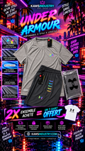 Ensemble UA relief gris