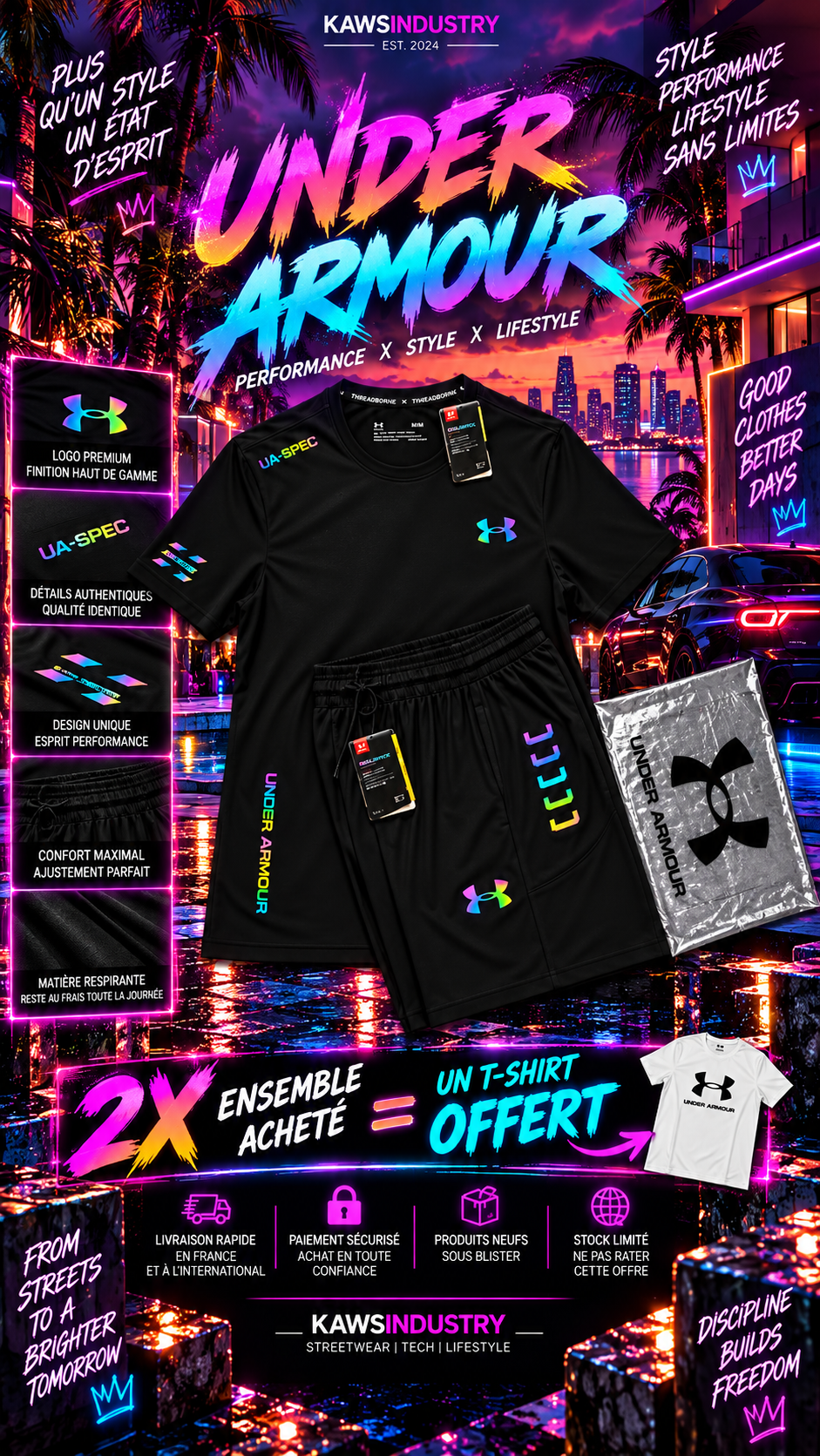 Ensemble UA - SPEC noir