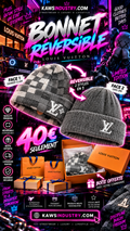 Bonnet LV réversible